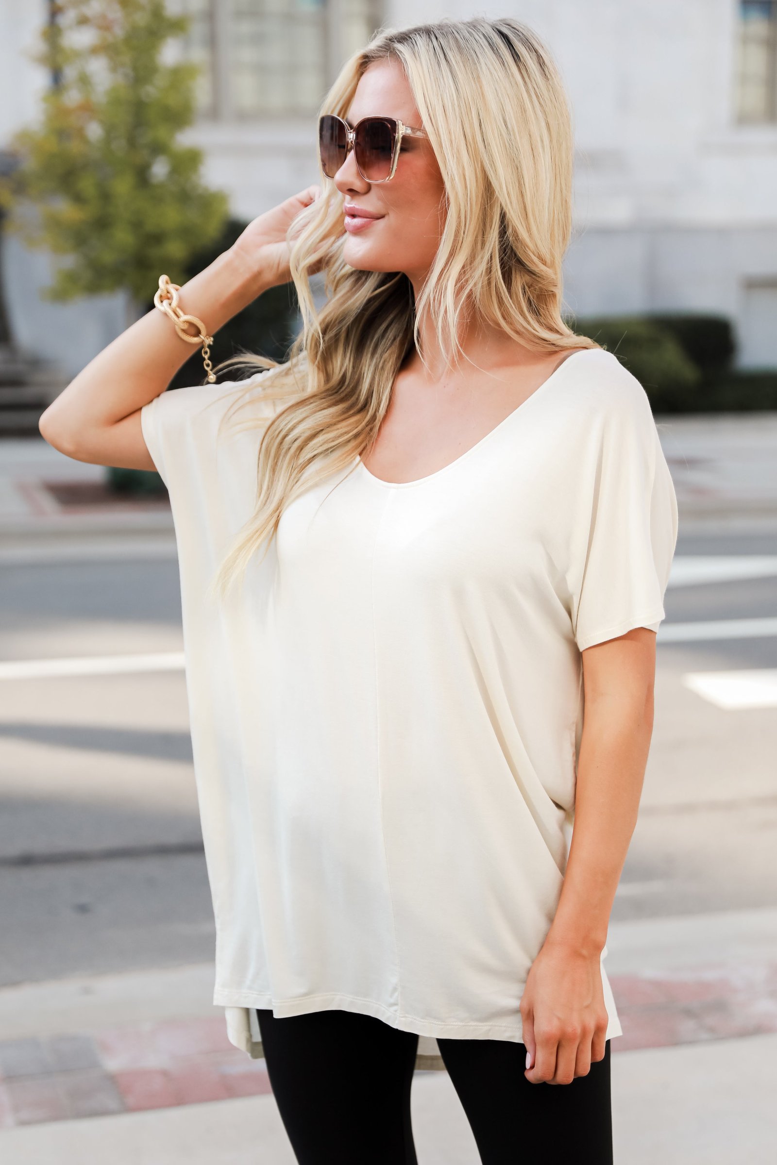 Easygoing Everyday Oversized Tee RF14